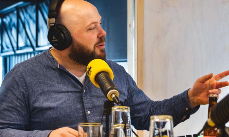 Ronald van de Streek over bier tijdens de Fuck Wijn podcast